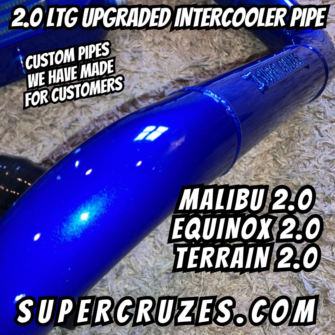 2.0 Malibu Equinox Terrain Aluminum Intercooler Pipe
