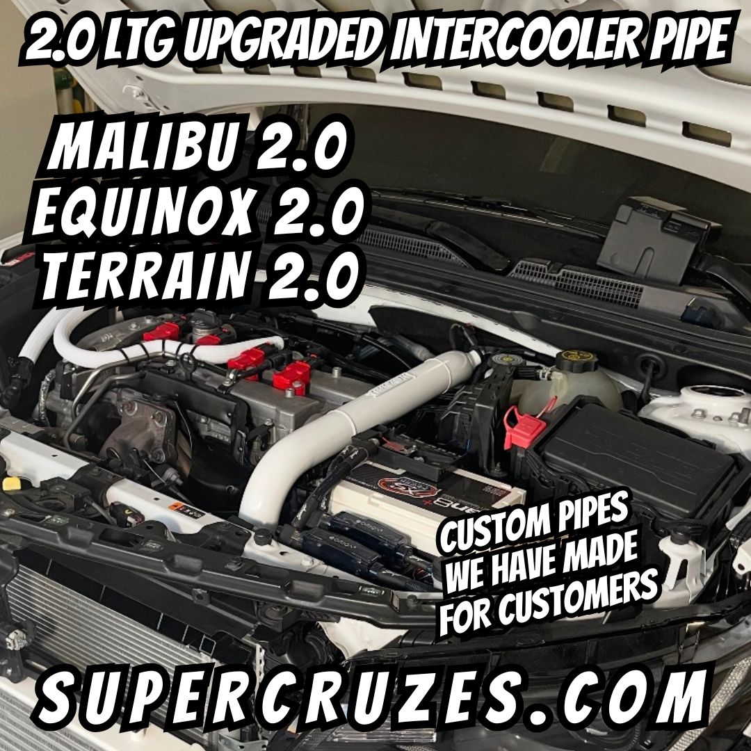 2.0 Malibu Equinox Terrain Aluminum Intercooler Pipe