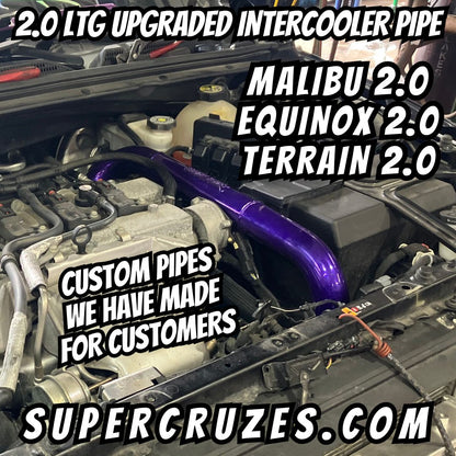 2.0 Malibu Equinox Terrain Aluminum Intercooler Pipe