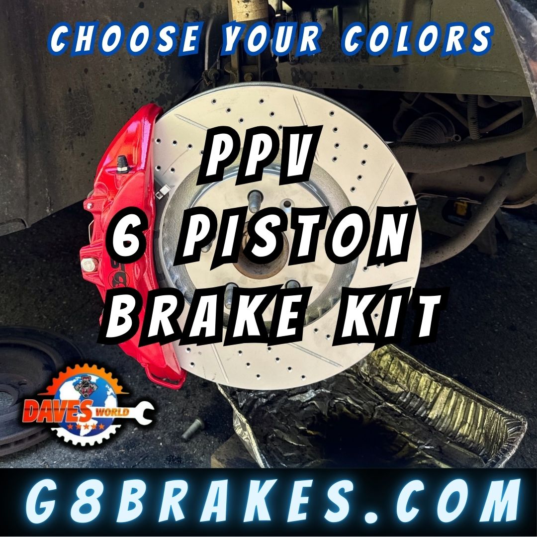 2011-2017 Caprice PPV 6 Piston Big Brake kit