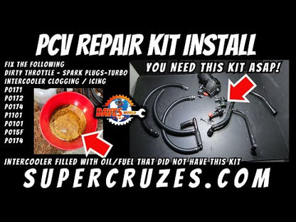 PCV repair kit Cruze 1.4 Malibu Equinox Terrain Vanderhall 1.5