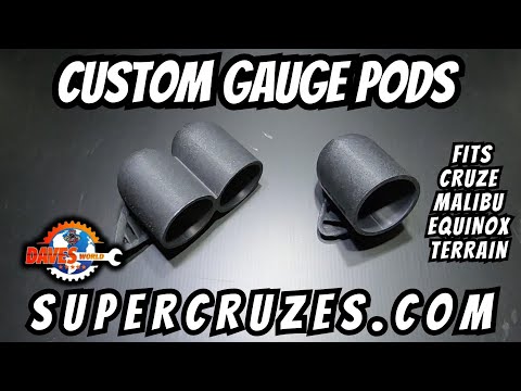 2010-2016.6 CRUZE vent gauge pod – SuperCruzesStore.com