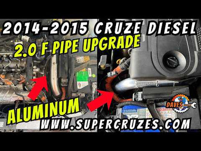2010-2016.5 CRUZE Intercooler F Pipe upgrade